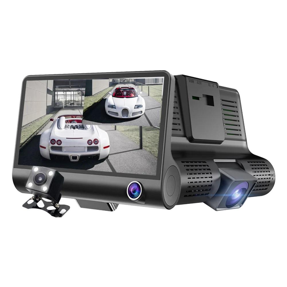      ڵ DVR  ī޶, 140    , 3 , HD 1080P, 4 ġ